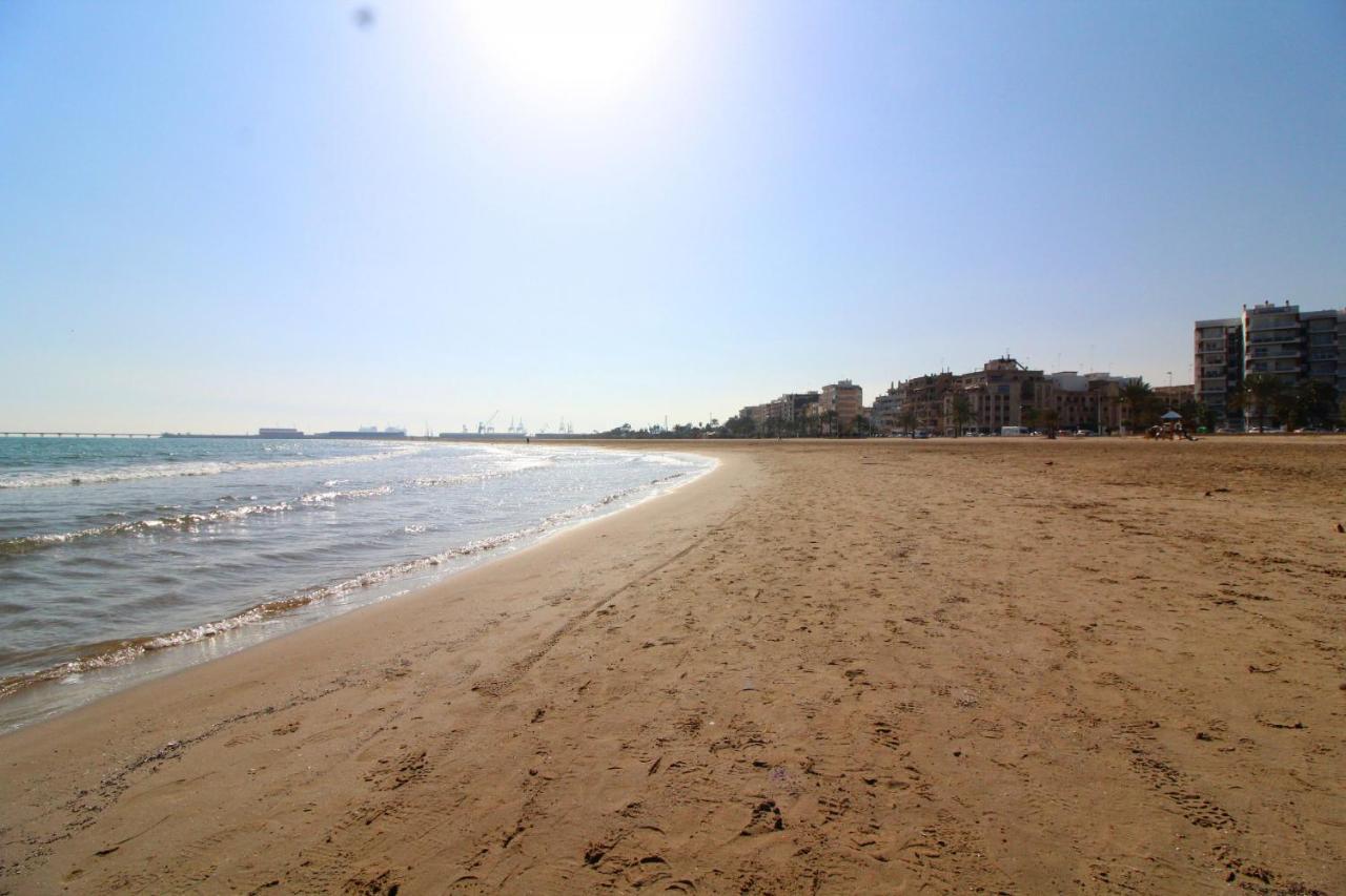 Global Properties, Apartamento A 200M De La Playa De Puerto De Sagunto Bagian luar foto